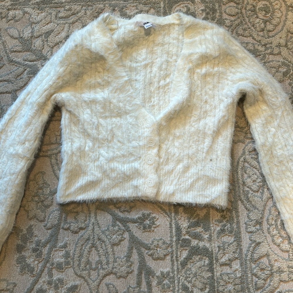 Garage Fuzzy Sweater and Tank Set